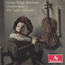 cd cover telemann chamber music centaur